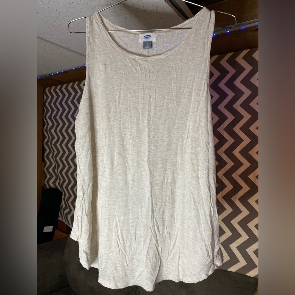 Old navy large cream tank